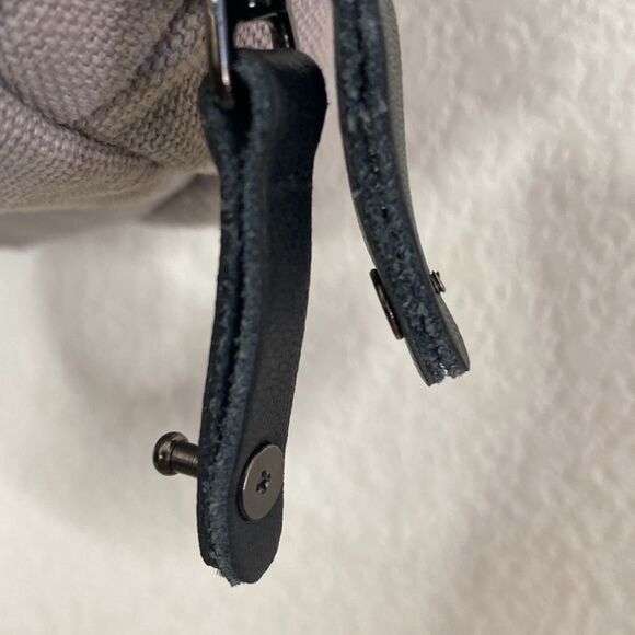 ANVANDA Stockholm Leather/Canvas Backpack - Picture 7 of 13